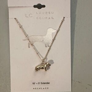 Kohl's Gold Dog Necklace Lauren Conrad